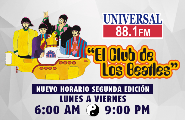 Regresa el Club de los Beatles en dos emisiones al ! | Universal  FM