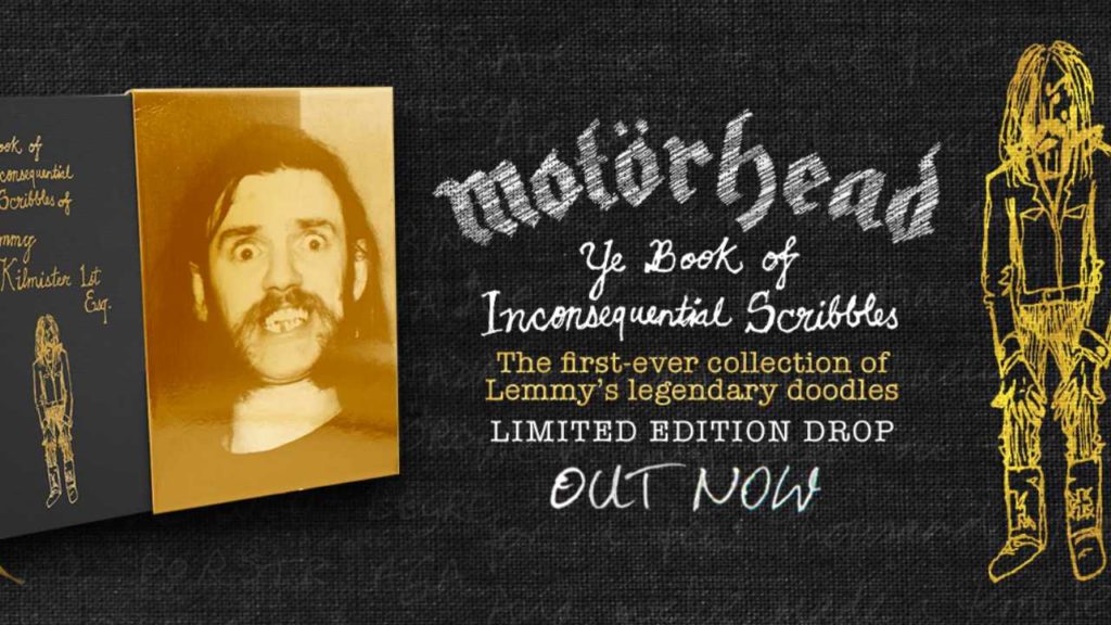 Un vistazo al interior del libro de garabatos de Lemmy: la esencia pura de Motörhead