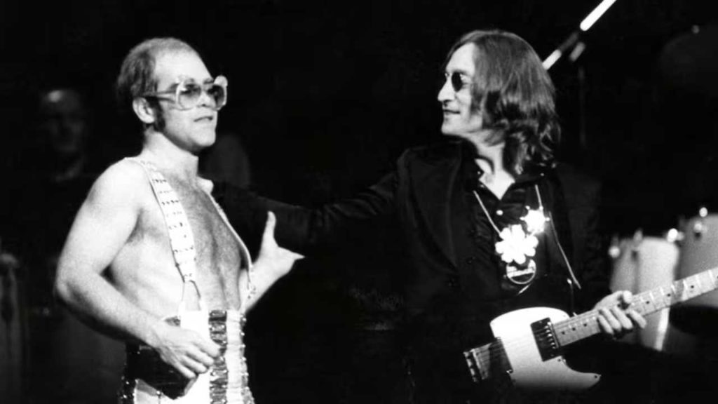 John Lennon regaló una noche mágica junto a Elton John en el Madison Square Garden.