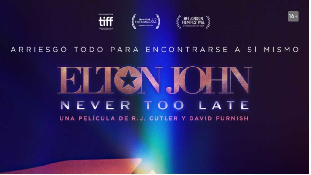 El documental "Never Too Late" revela la turbulenta relación de Elton John con su ex manager John Reid y cómo esta marcó su vida y su música.