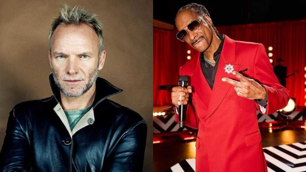 Sting y Snoop Dogg sorprenden al mundo con una colaboración que fusiona el rock clásico con el hip hop