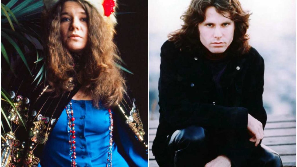 Los íconos del rock Janis Joplin y Jim Morrison, tuvieron un enfrentamiento que fue mucho más allá de una simple discusión