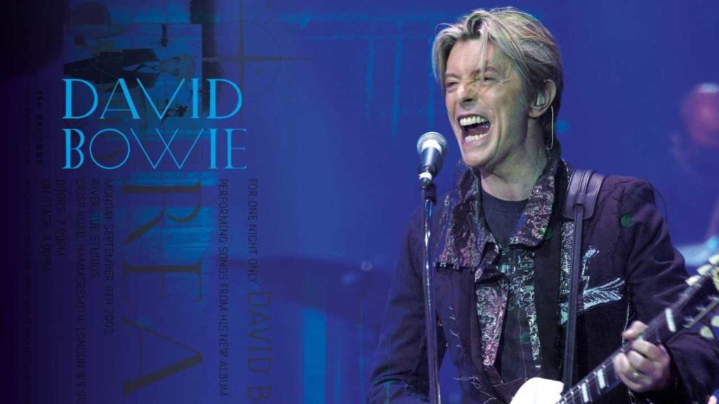 Un concierto histórico de 2003, donde Bowie interpretó su álbum "Reality" en vivo, será lanzado en formato físico