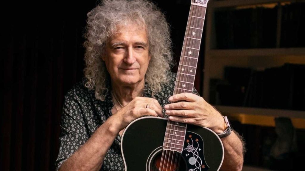 Brian May colabora con Gibson para crear una edición limitada de una guitarra acústica única