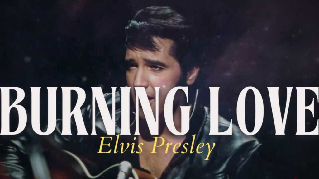 Elvis Presley grabó "Burning Love", un tema que se convertiría en su último gran éxito y un clásico del rock and roll.
