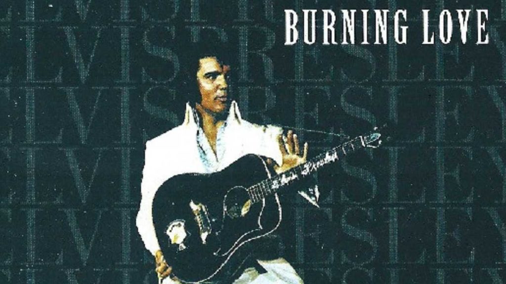 Elvis Presley grabó "Burning Love", un tema que se convertiría en su último gran éxito y un clásico del rock and roll.