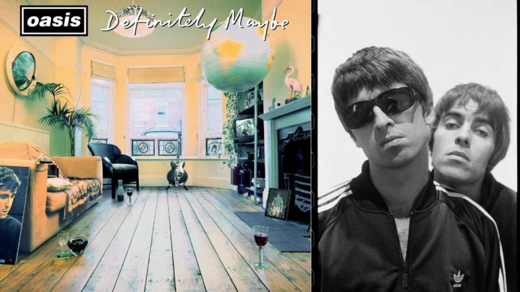 Quiénes son las figuras que acompañan el álbum debut de Oasis, un viaje a través del fútbol, la música y la cultura británica