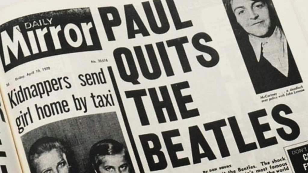 Hace 55 años, la voz de uno de los pilares de la banda más grande de todos los tiempos anunciaba su disolución de The Beatles