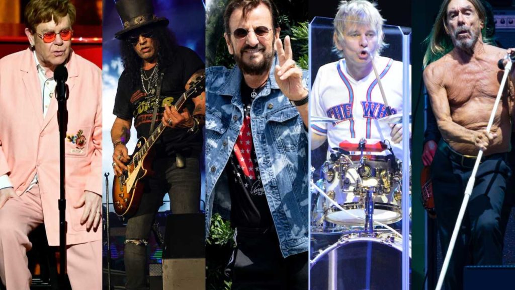 La Cumbre del Rock: Ringo Starr, Elton John y Axl Rose Unen sus Voces en un Cover Inédito por una Causa Noble
