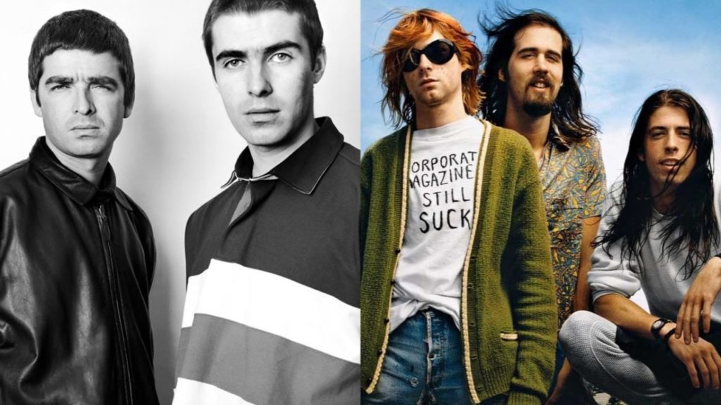 Oasis y su vínculo emocional con el líder de Nirvana