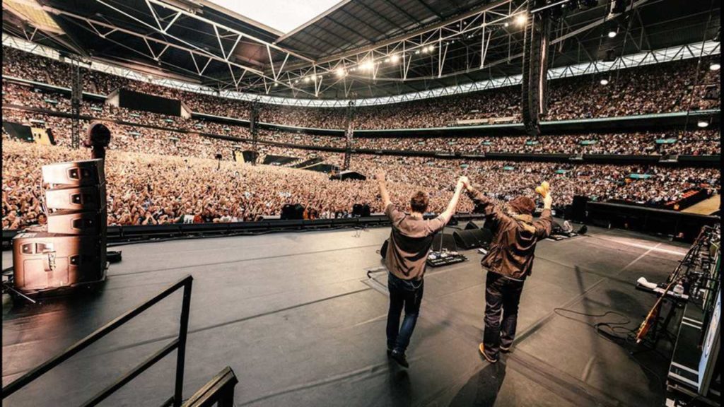 Récord mundial: Oasis y sus fans hacen historia en Wembley