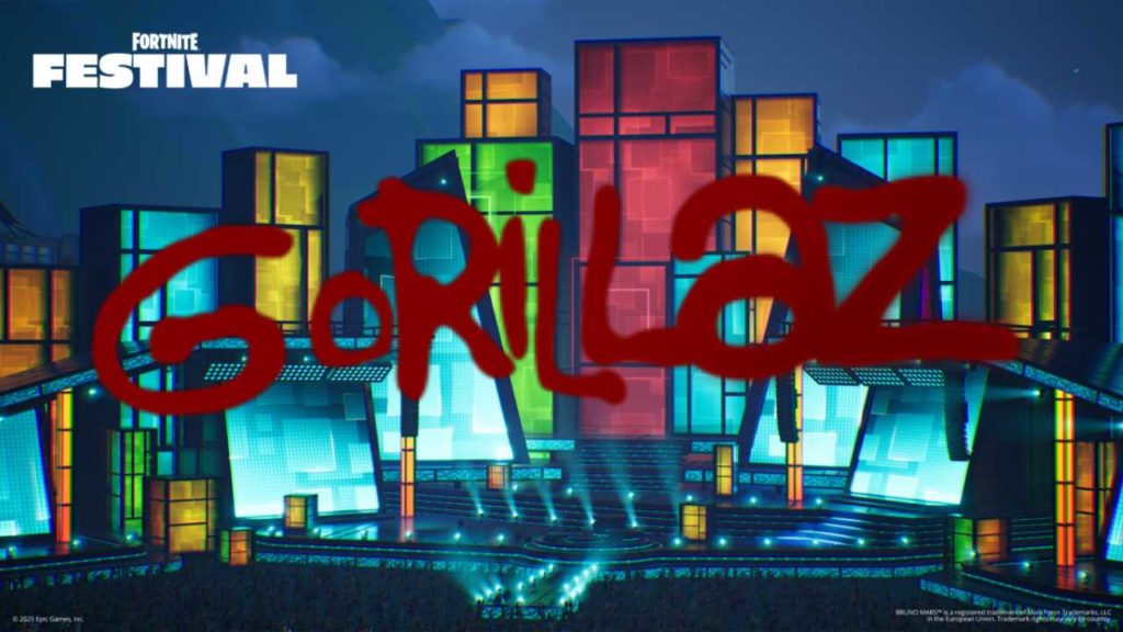 Temporada 10 de Fortnite Festival vibra con Gorillaz