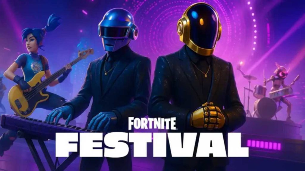 Actividades destacadas de la Daft Punk Experience en Fortnite