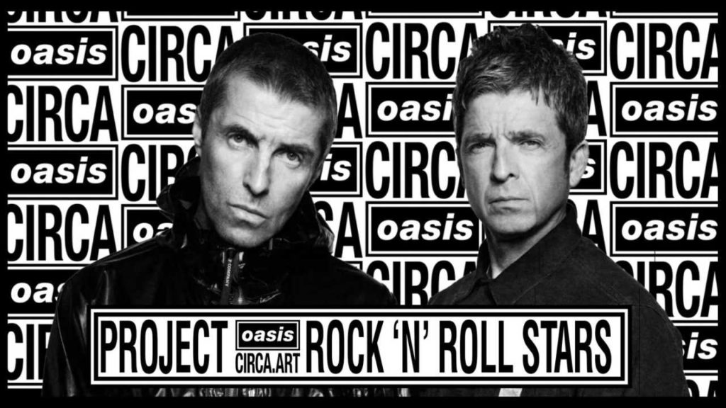 Oasis convierte sus letras en arte con causa