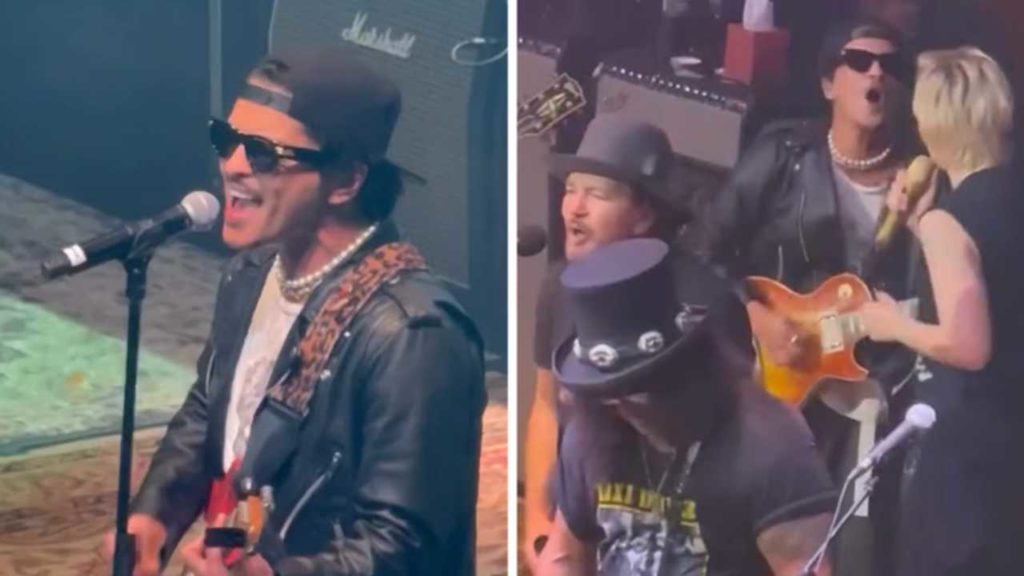 Slash y Bruno Mars: la colaboración que nadie vio venir