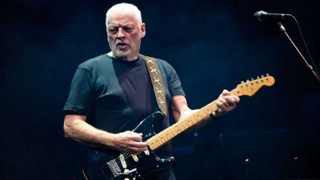David Gilmour, improvisación y una guitarra legendaria