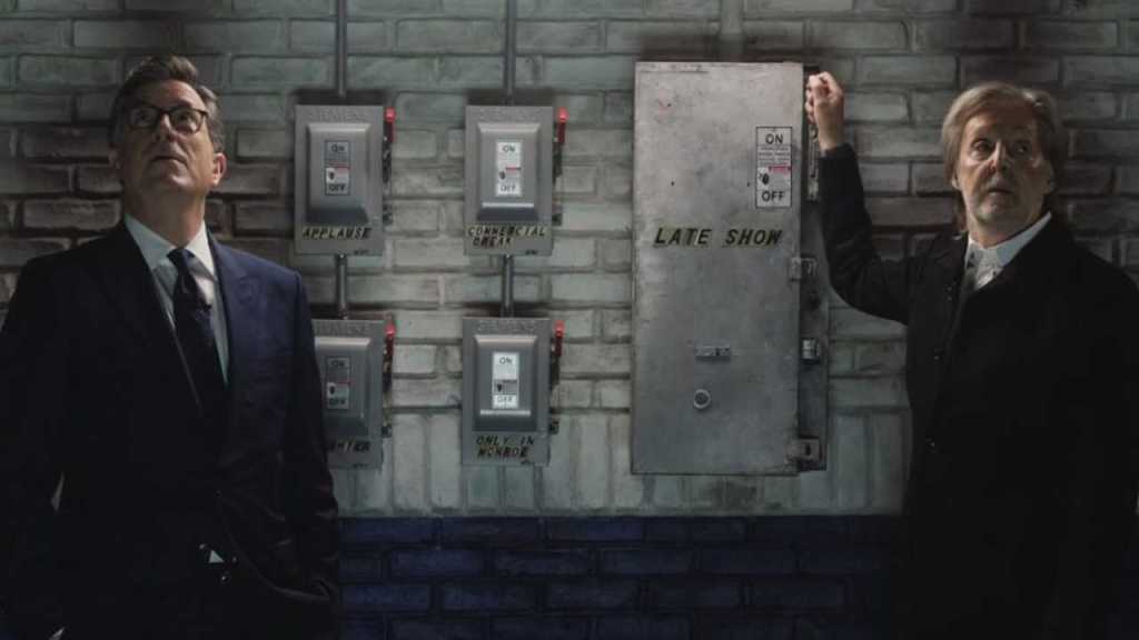 Paul McCartney y Stephen Colbert crean un cierre lleno de nostalgia