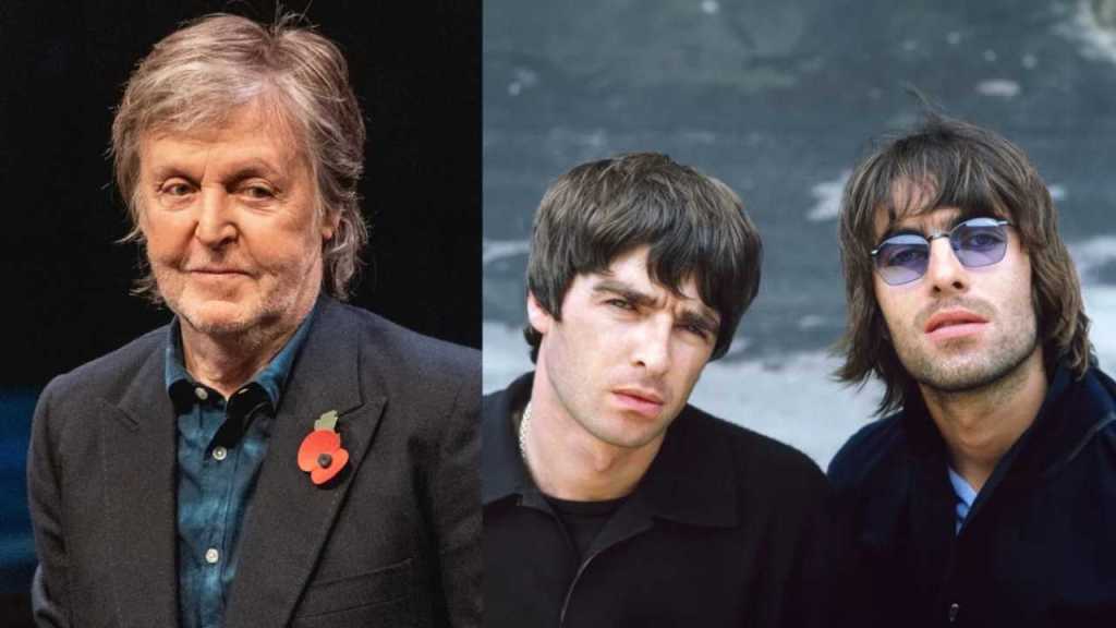 Paul McCartney quedó impactado por la fuerza de Oasis en vivo