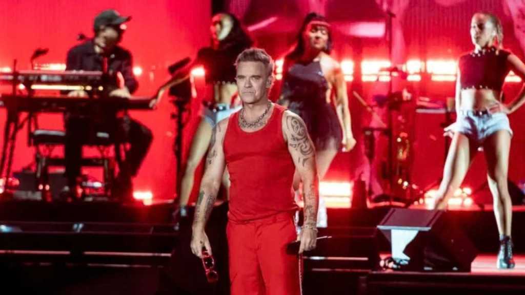 Robbie Williams mantiene su agenda rumbo a Chile